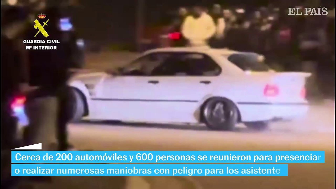La Guardia Civil investiga una temeraria concentración ilegal de coches en La Rioja