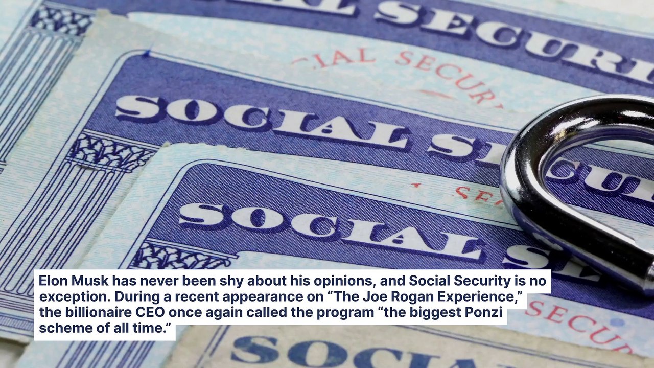Elon Musk Once Again Calls Social Security 'The Biggest Ponzi Scheme Of All Time,' Struggles To Explain To Joe Rogan Why