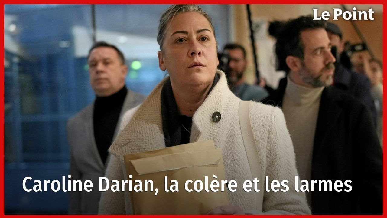 Caroline Darian, la colère et les larmes