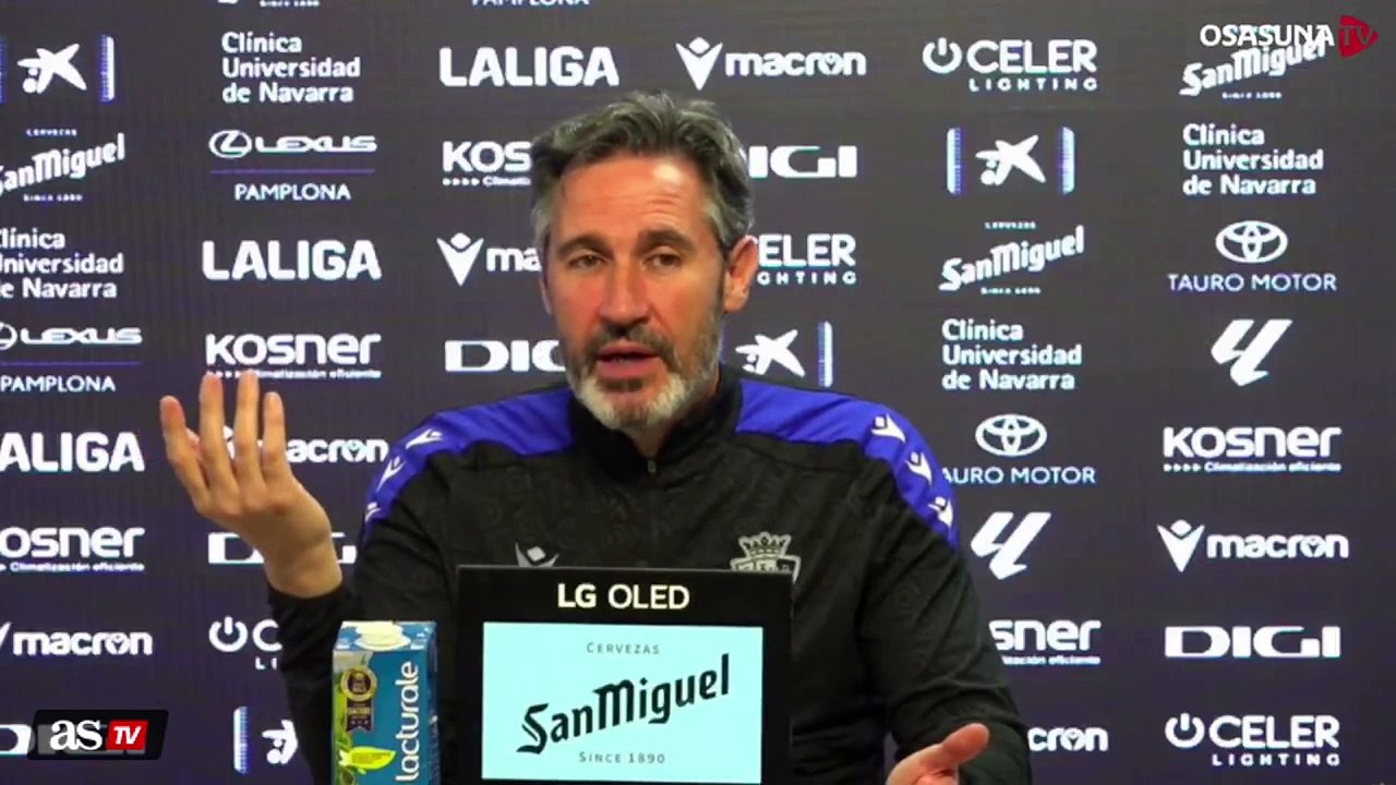 Vicente Moreno: "Raphinha es de los mejores del mundo, sino el mejor"