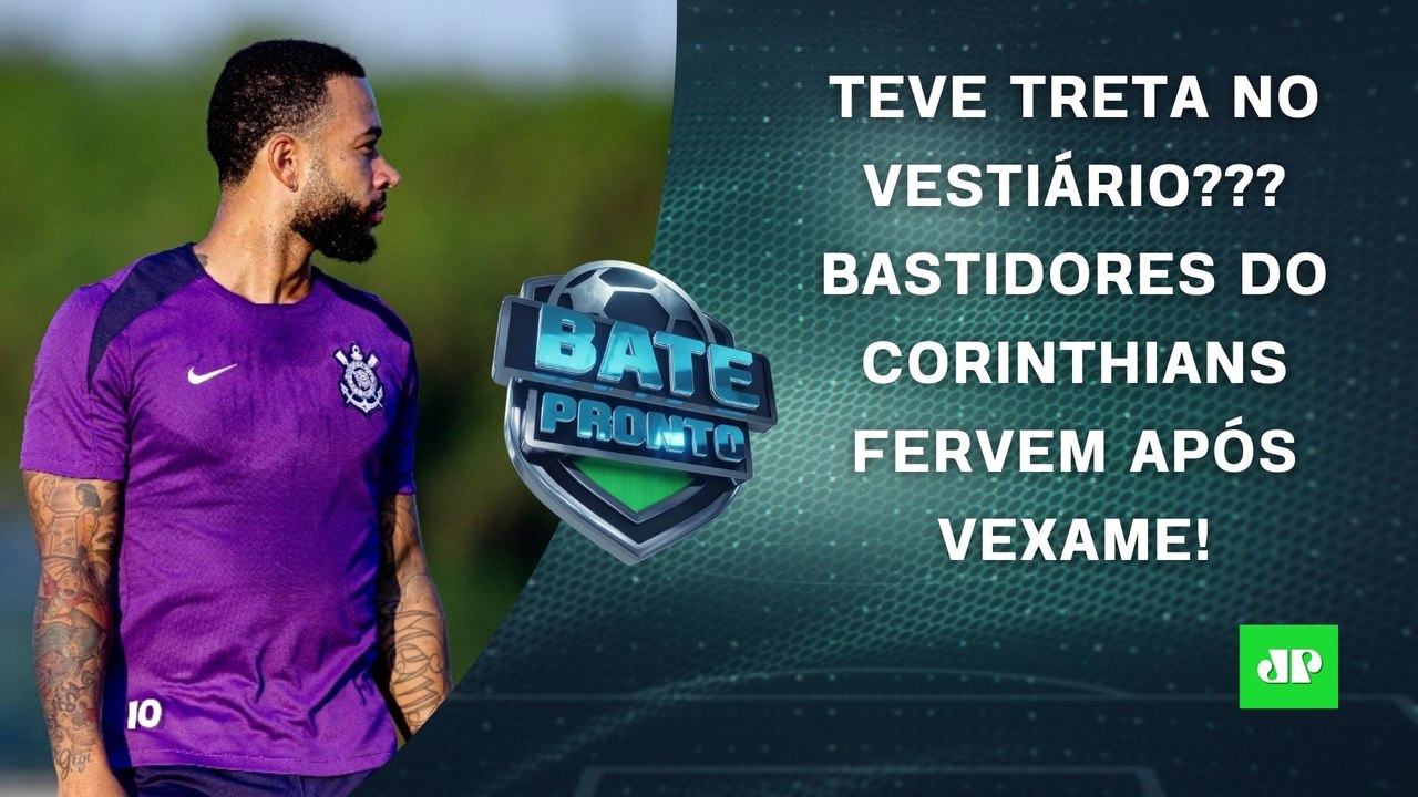 TEVE TRETA? Bastidores do Corinthians FERVEM; RACISMO contra jovem do Palmeiras! | BATE-PRONTO