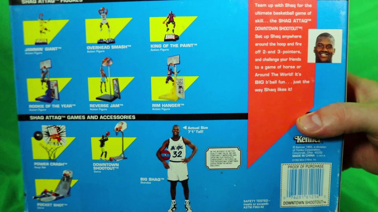90s Shaquille O’Neal Toy: Epic Throwback Adventure