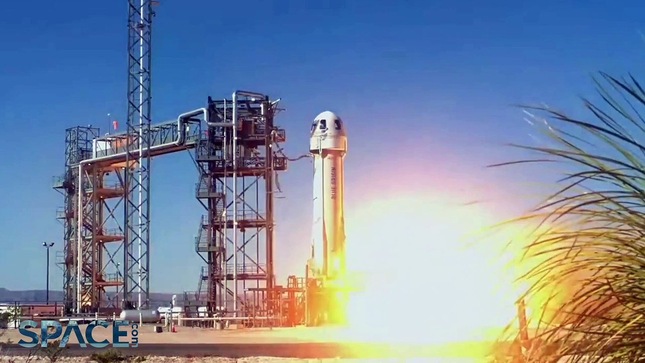 Highlights From The Launch Of Blue Origin NS-25 Crew Enjoying Zero-G