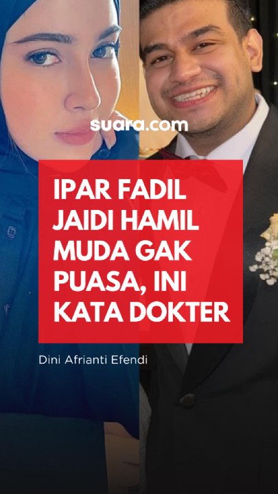 Hamil Muda Kakak Ipar Fadil Jaidi Gak Puasa, Ini Kata Dokter