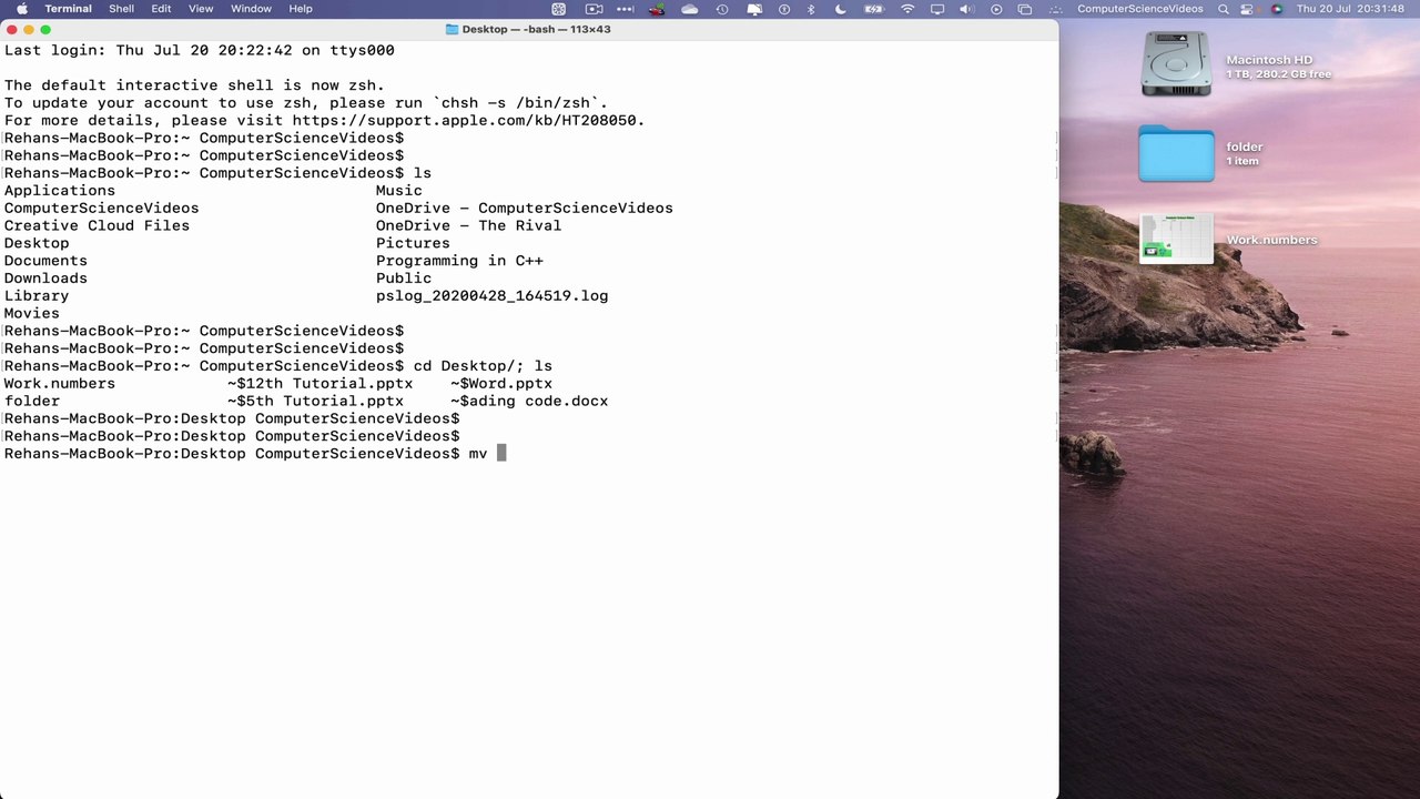Use this TERMINAL COMMAND to Migrate Your Folder Using a Mac - Basic Tutorial | New