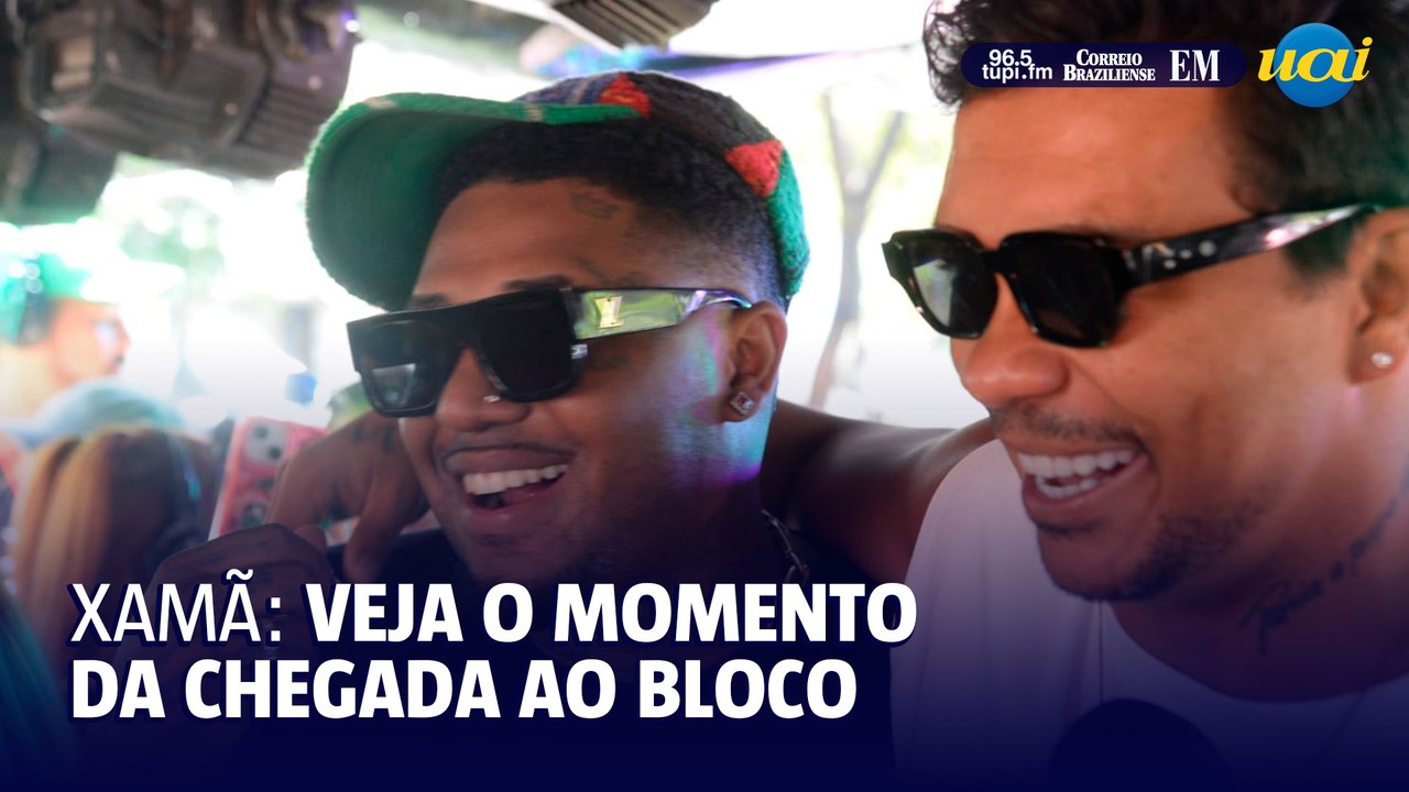 Multidão recebe Xamã na Afonso Pena para o Bloco do Malvadão