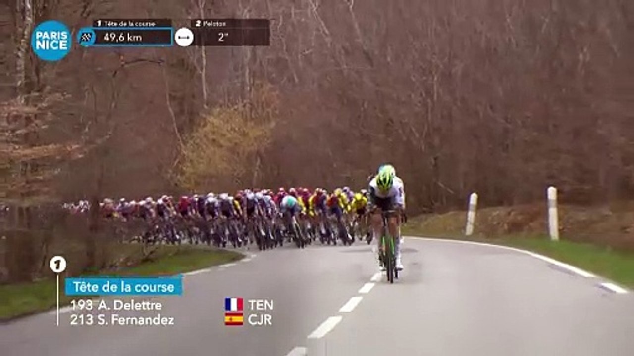 Paris-Nice 2025 - Stage 1 - End of the breakaway