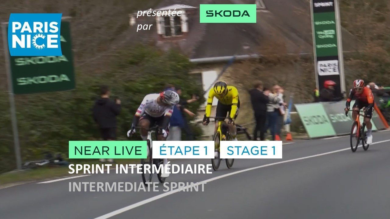 Paris-Nice 2025 - Stage 1 - Intermediary Sprint presented by Skoda
