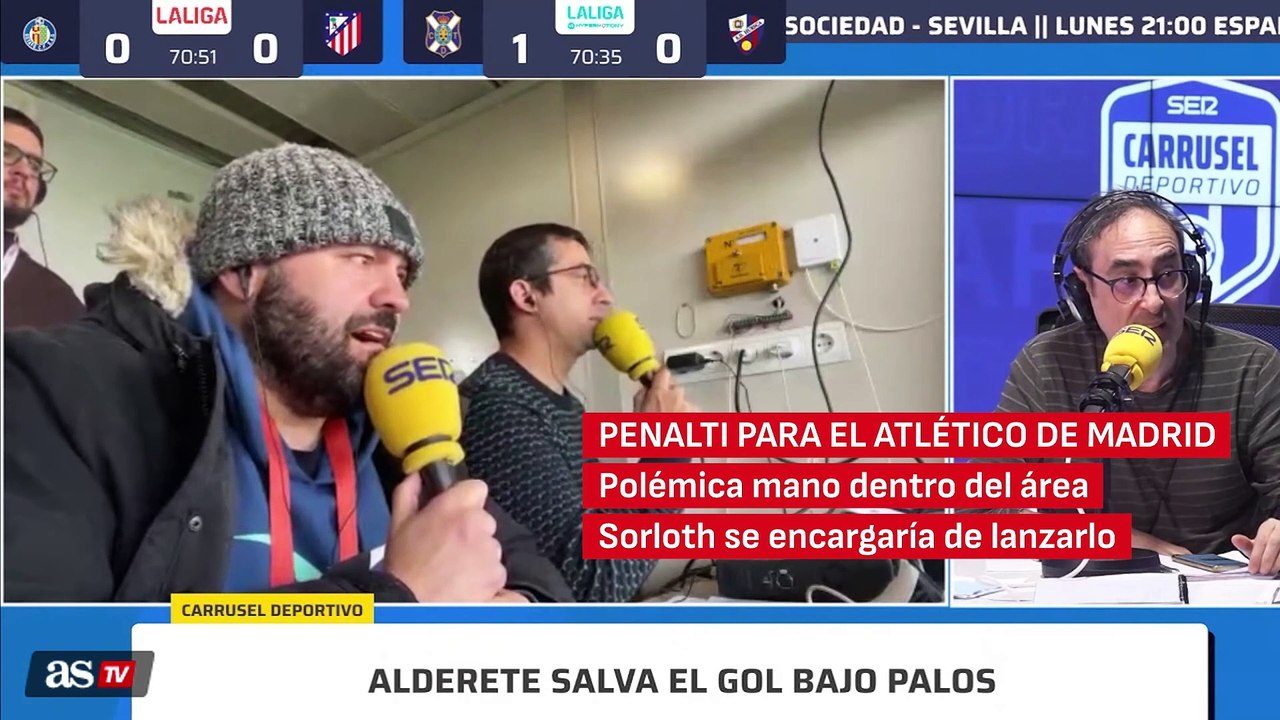 Resumen y goles del Getafe 2 - Atleti 1 | Narración Carrusel