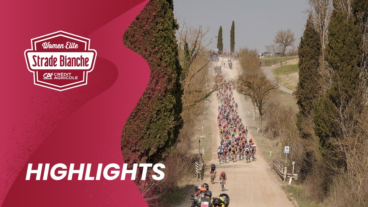 Strade Bianche Women Elite 2025 | Highlights