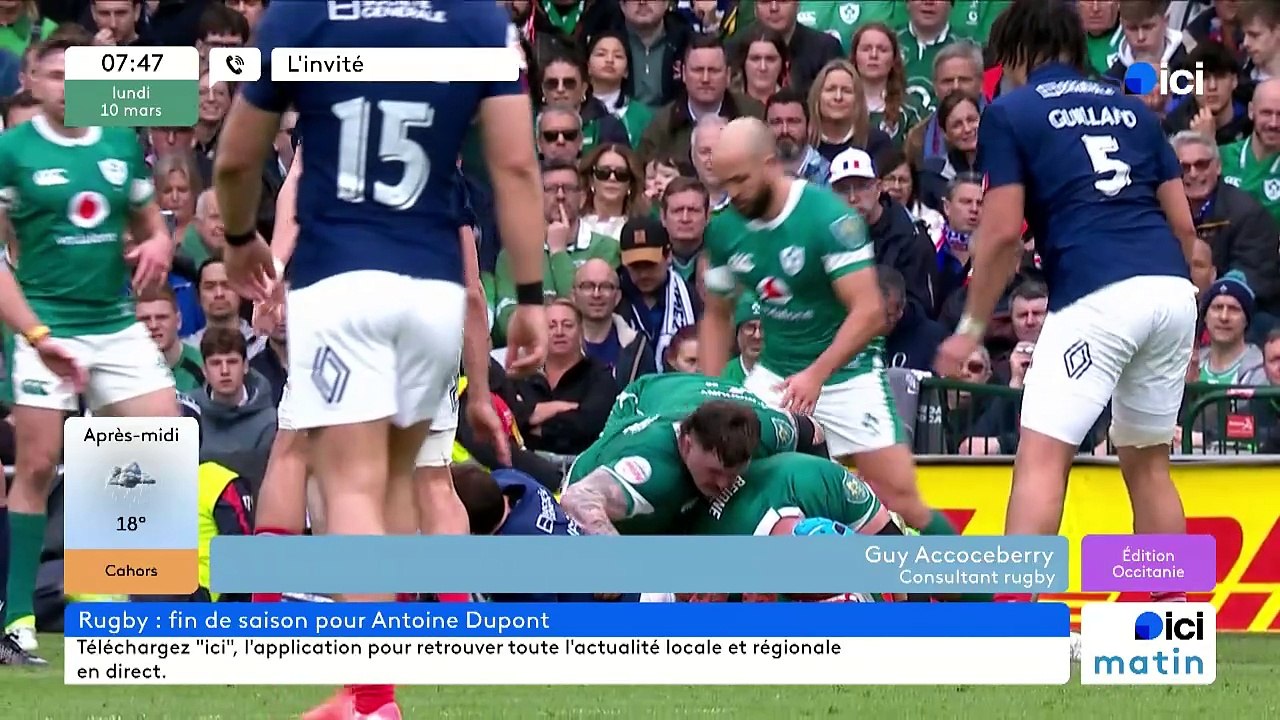 Antoine Dupont blessé : "Le plus malheureux dans l'histoire, c'est Antoine"