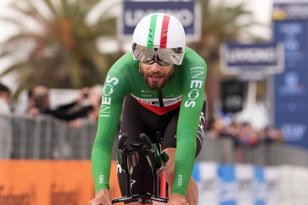 Cyclisme - Tirreno-Adriatico 2025 - La fusée Filippo Ganna écrase le chrono de la 1ère étape, bonne opération pour Juan Ayuso