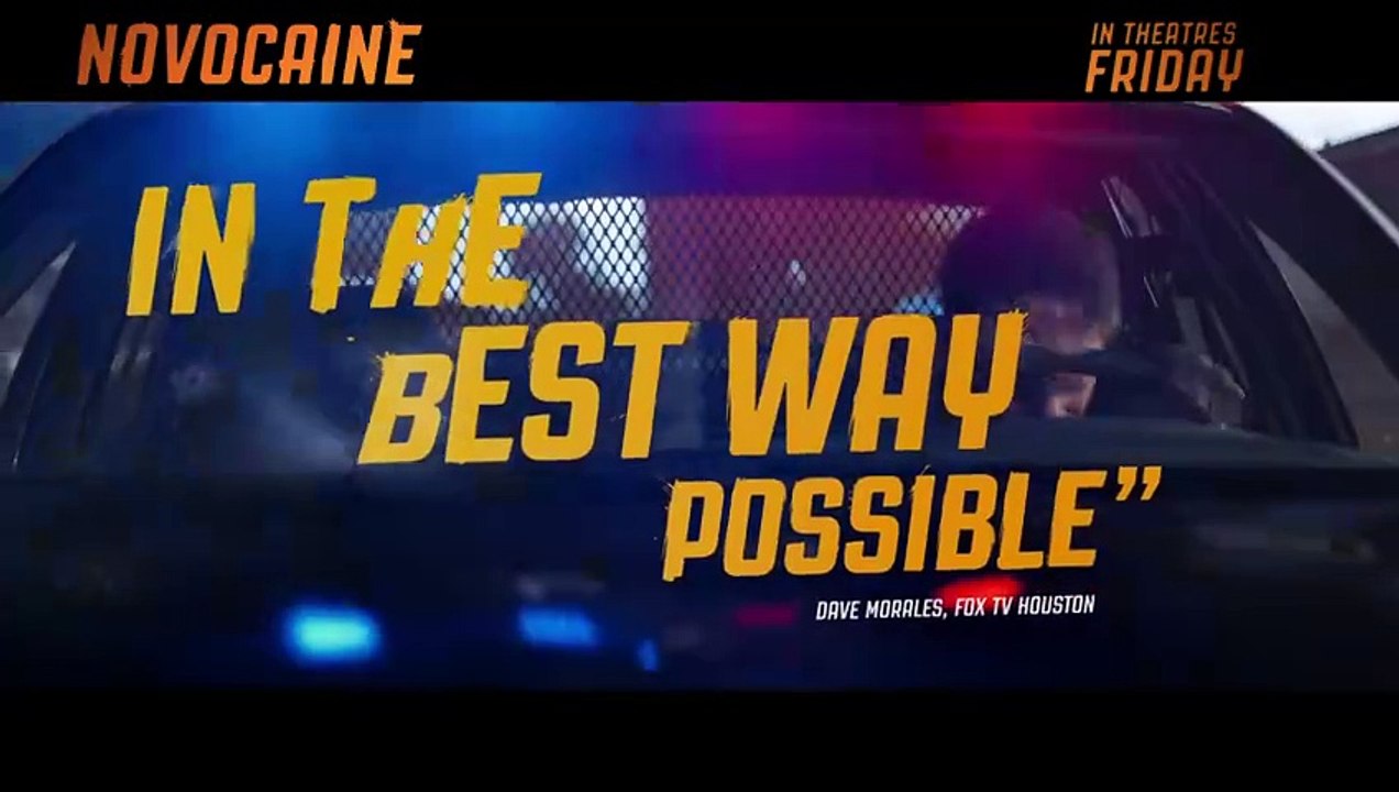 Novocaine New Trailer