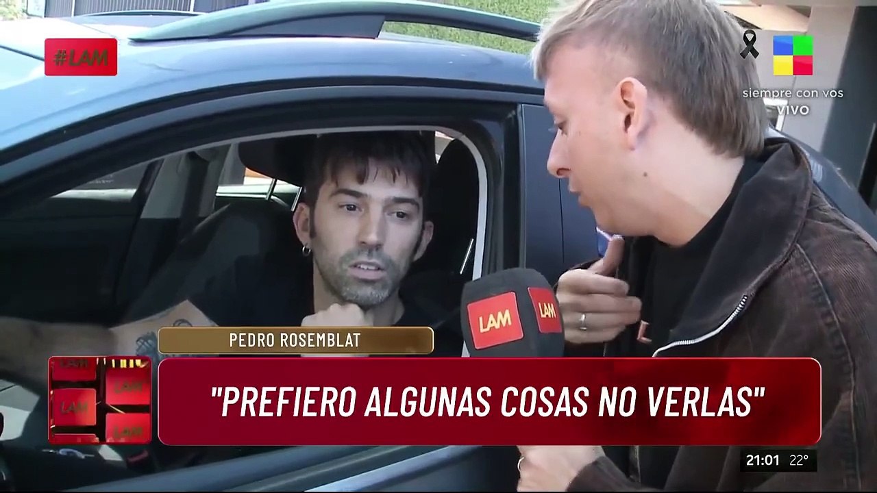 PEDRO ROSEMBLAT tras los comentarios de Eial Moldavsky