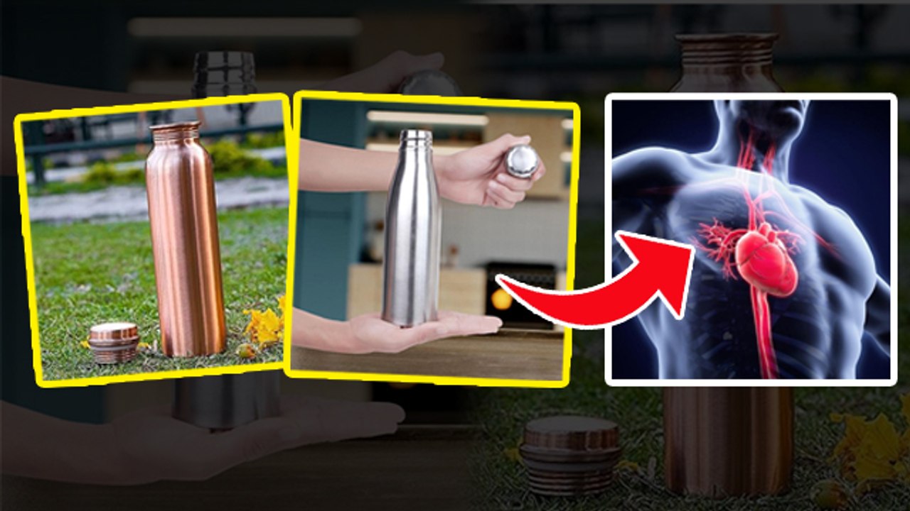 Copper vs Steel Bottle: कॉपर या स्टील बॉटल्स किसमें पानी पीना सबसे ज्यादा फायदेमंद,Benefits In Hindi