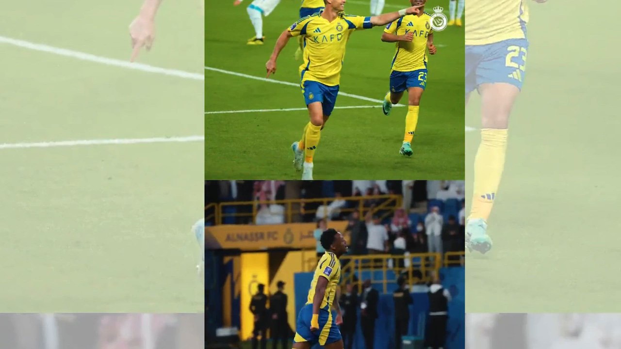 Jhon Durán disfruta de su ídolo Cristiano: Así emula su celebración