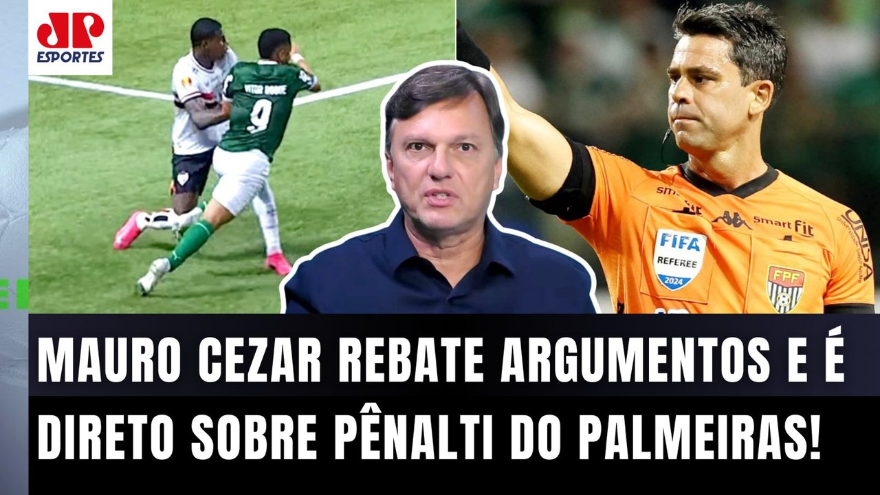"SÓ UM IDIOTA! SÓ UM PULHA usa isso pra DEFENDER UM ERRO!" Mauro Cezar | Pênalti em Palmeiras x SPFC