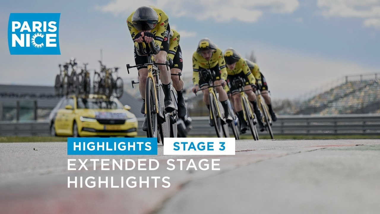 Paris-Nice 2025 - Stage 3 - Extended Highlights
