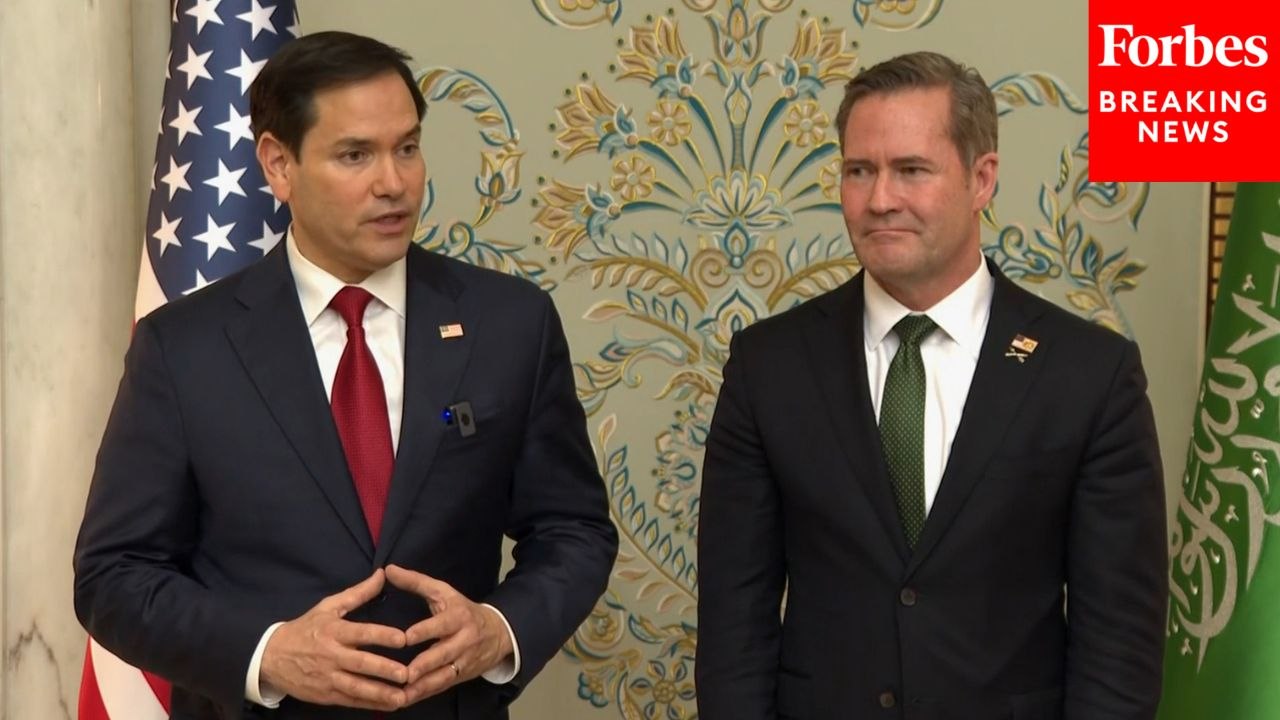 Sec. Marco Rubio, Michael Waltz Speak With Reporters After Ukraine Agrees To 30-Day Ceasefire Proposal