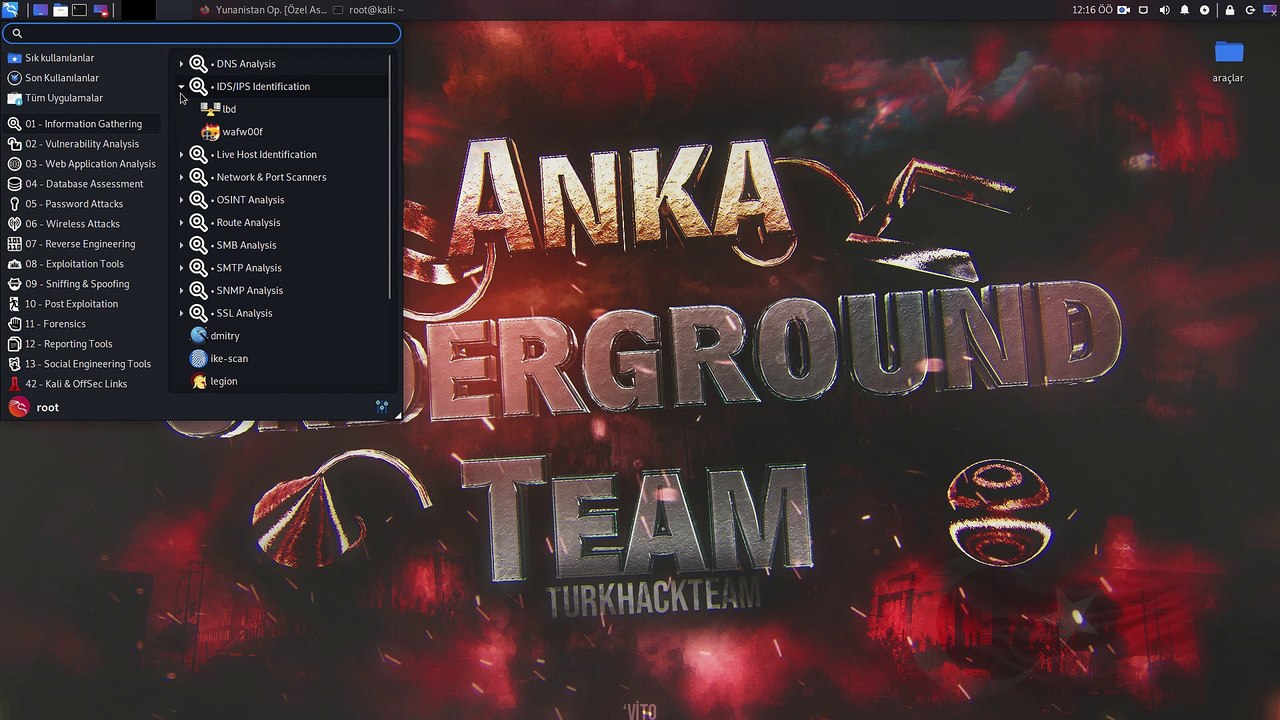 Kali Linux Bilgi Toplama Araçları