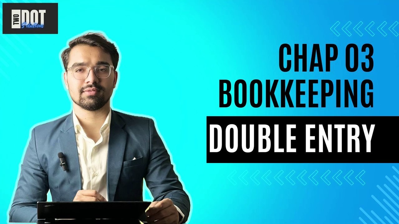 ACCA FA1 | Kaplan Chapter 03 (Part 2) | Double Entry Bookkeeping | TwoDots2Solutions
