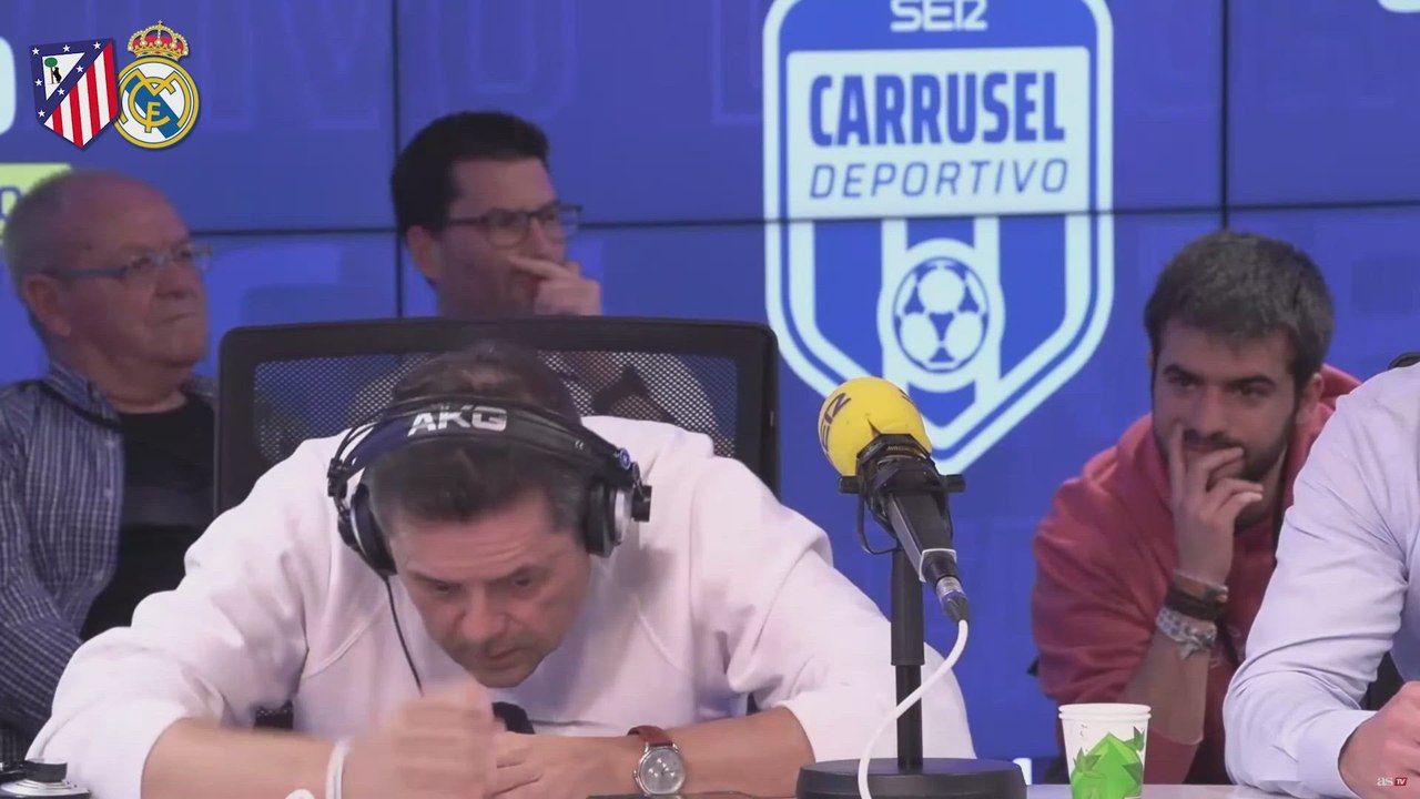 Reacción de Roncero al penalti de Rüdiger