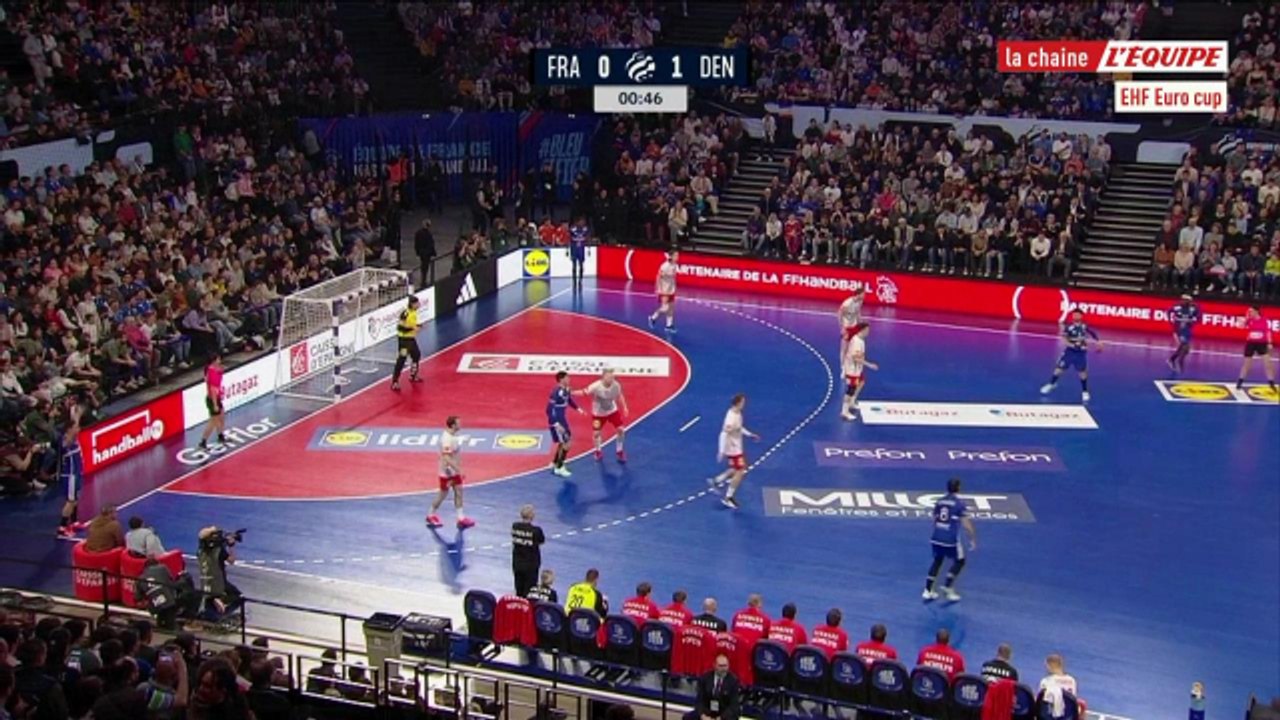Le replay de France - Danemark - Handball - EHF Euro Cup