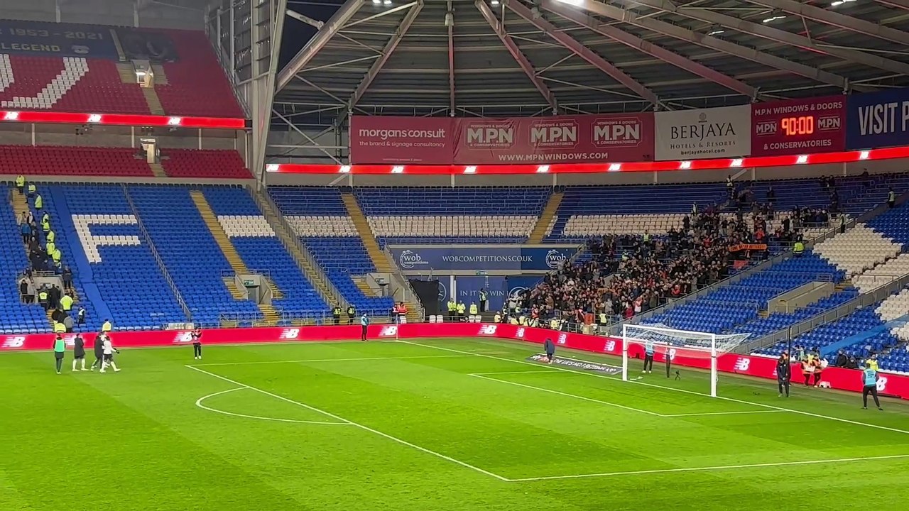 Luton end winless away run at Cardiff