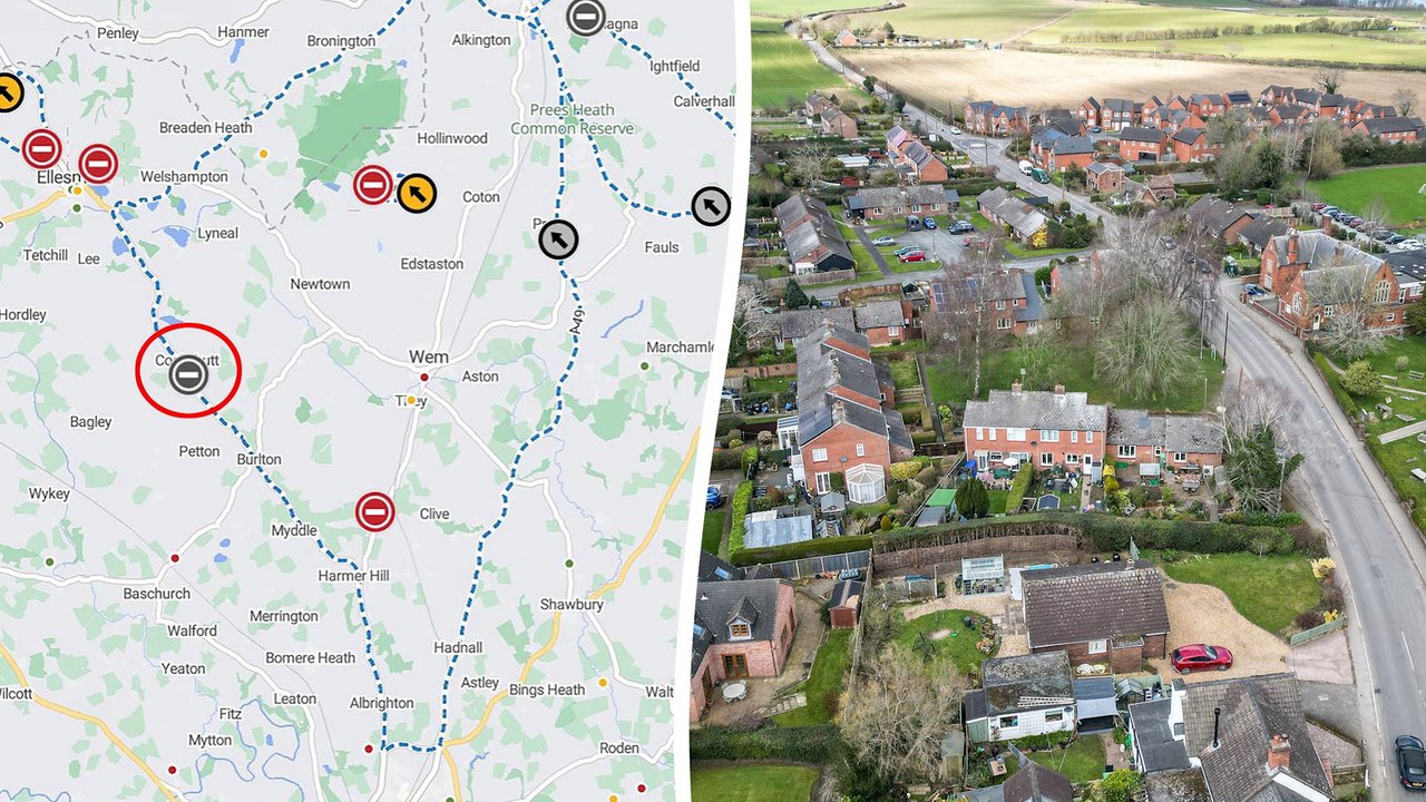 Locals driven round the bend with 40-mile diversion to get around 60m of roadworks