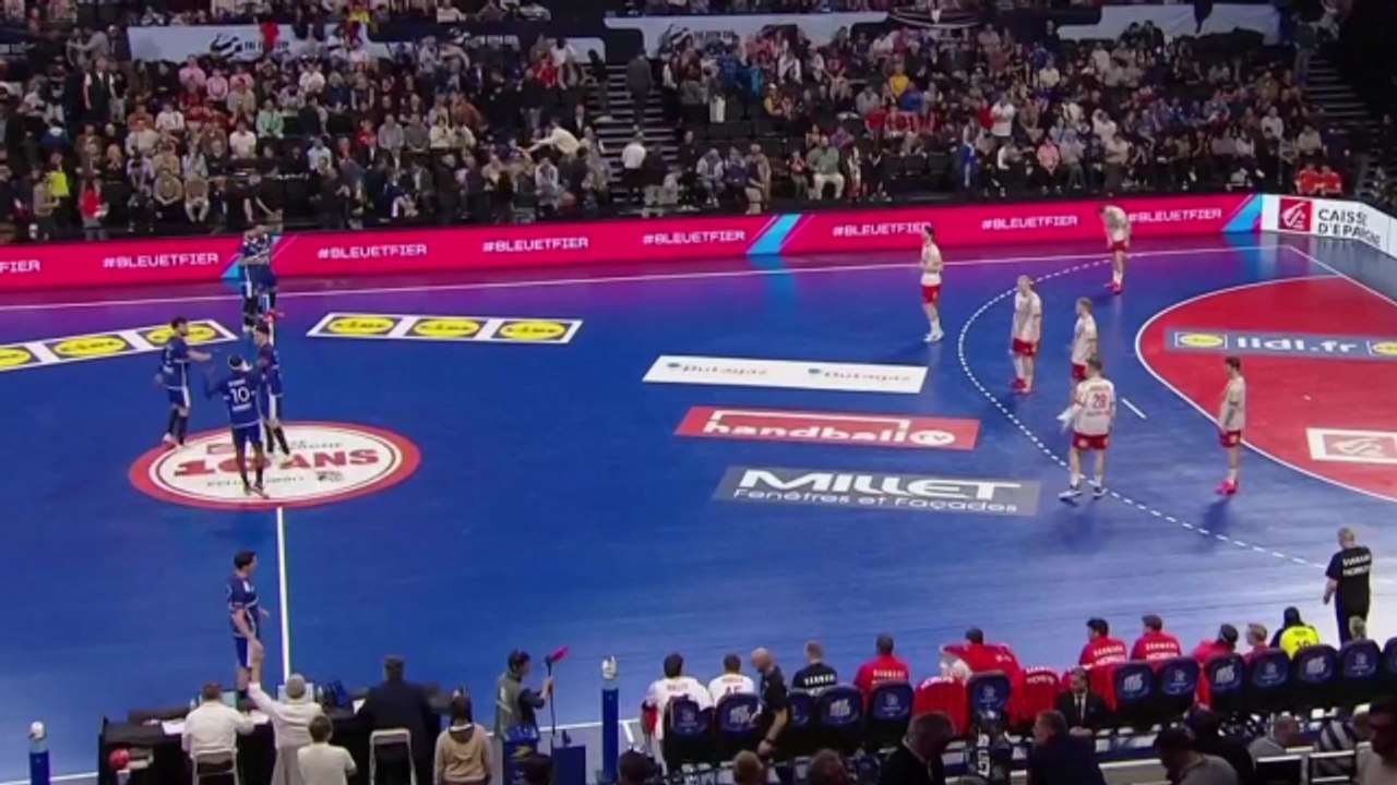 France - Danemark (MT2) - Handball - EHF Euro Cup