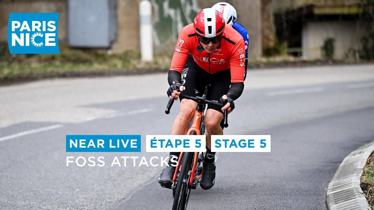 Paris-Nice 2025 - Stage 5 - Foss attacks