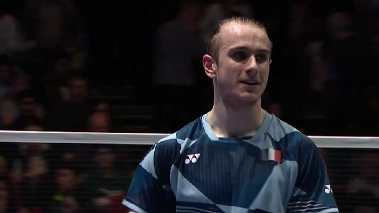 Le replay du 2e tour d'Alex Lanier - Badminton - All England