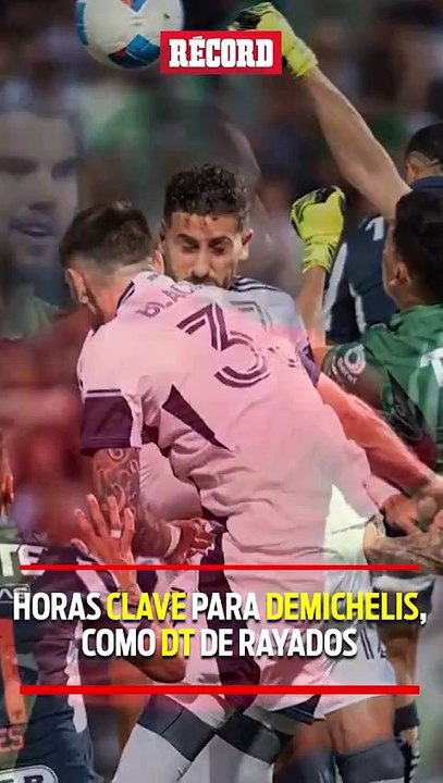 HORAS CLAVE PARA DEMICHELIS, COMO DT DE RAYADOS