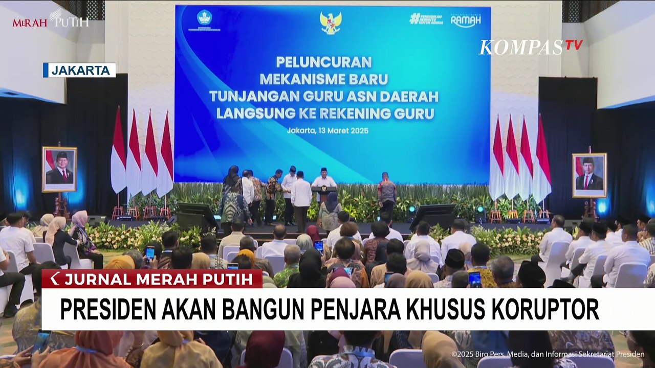 Ingin Bangun Penjara Khusus Koruptor, Presiden Prabowo: di Pulau Terpencil Mereka Tak Bisa Keluar