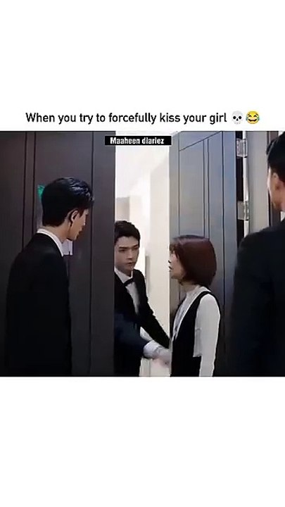 "Passionate Lip-Biting Kiss Scene | [drama name be with you ]" #kdrama #shorts