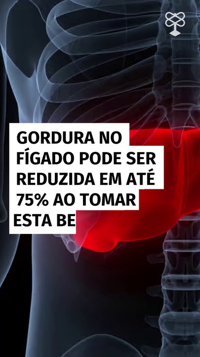 Gordura no fígado pode ser reduzida em até 75% ao tomar esta bebida