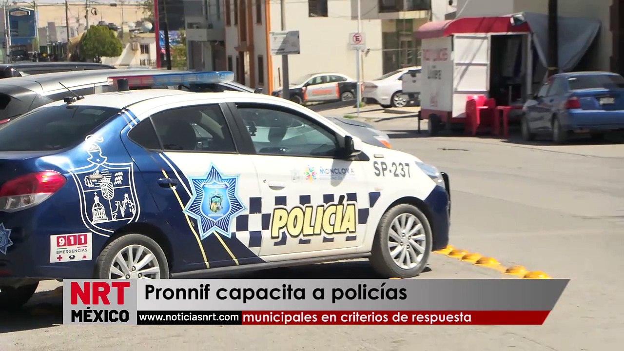 Pronnif capacita a policías municipales en criterios de respuesta