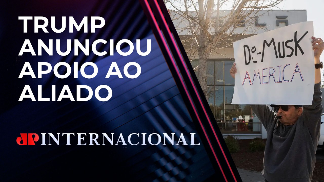 Protestos pressionam a Tesla e ações da montadora de Elon Musk caem | JP INTERNACIONAL