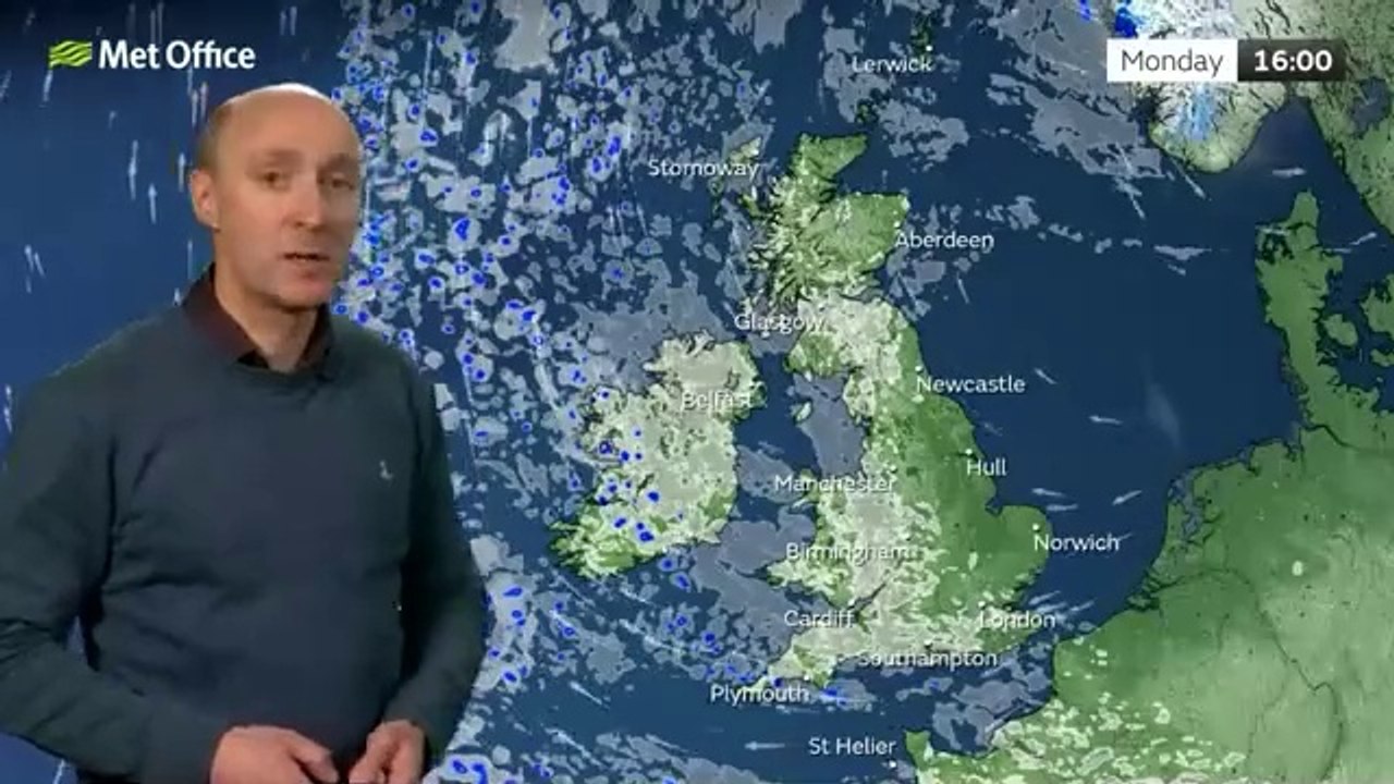 Met Office morning forecast March 17