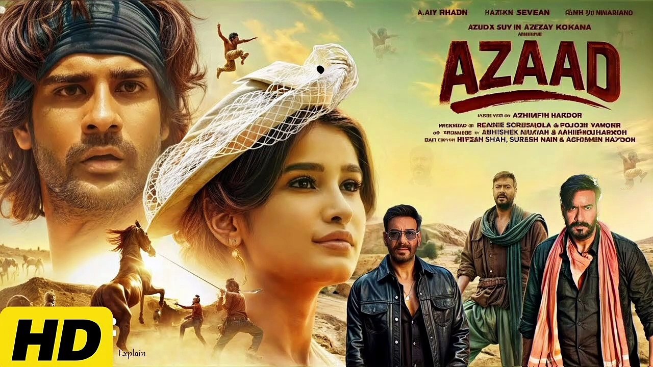 AZAAD (2025)Full Movie | Ajay Devgn New Hindi Release Action Blockbuster Movie |
