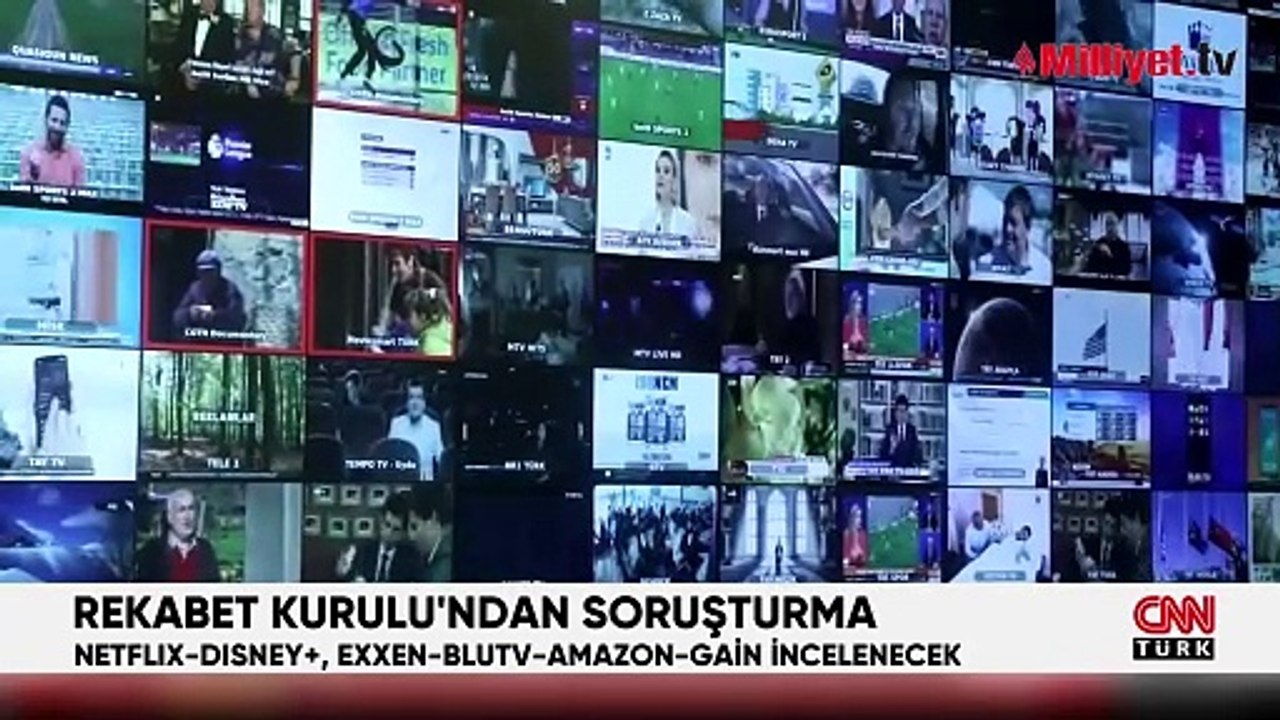 Rekabet Kurulu'ndan Netflix, Disney+, Exxen, BluTV, Amazon ve GAİN'e soruşturma