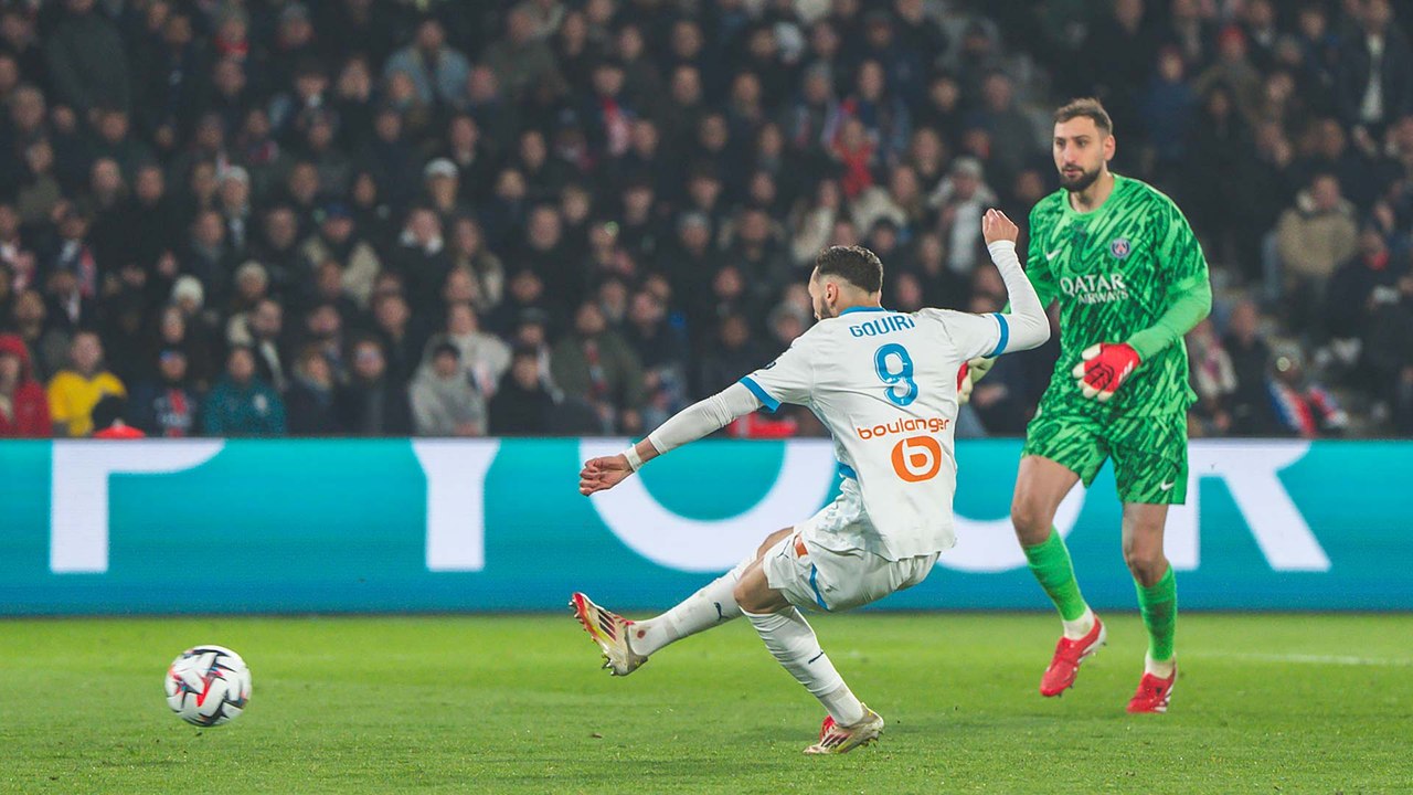 PSG 3-1 OM : Le but d'Amine Gouiri