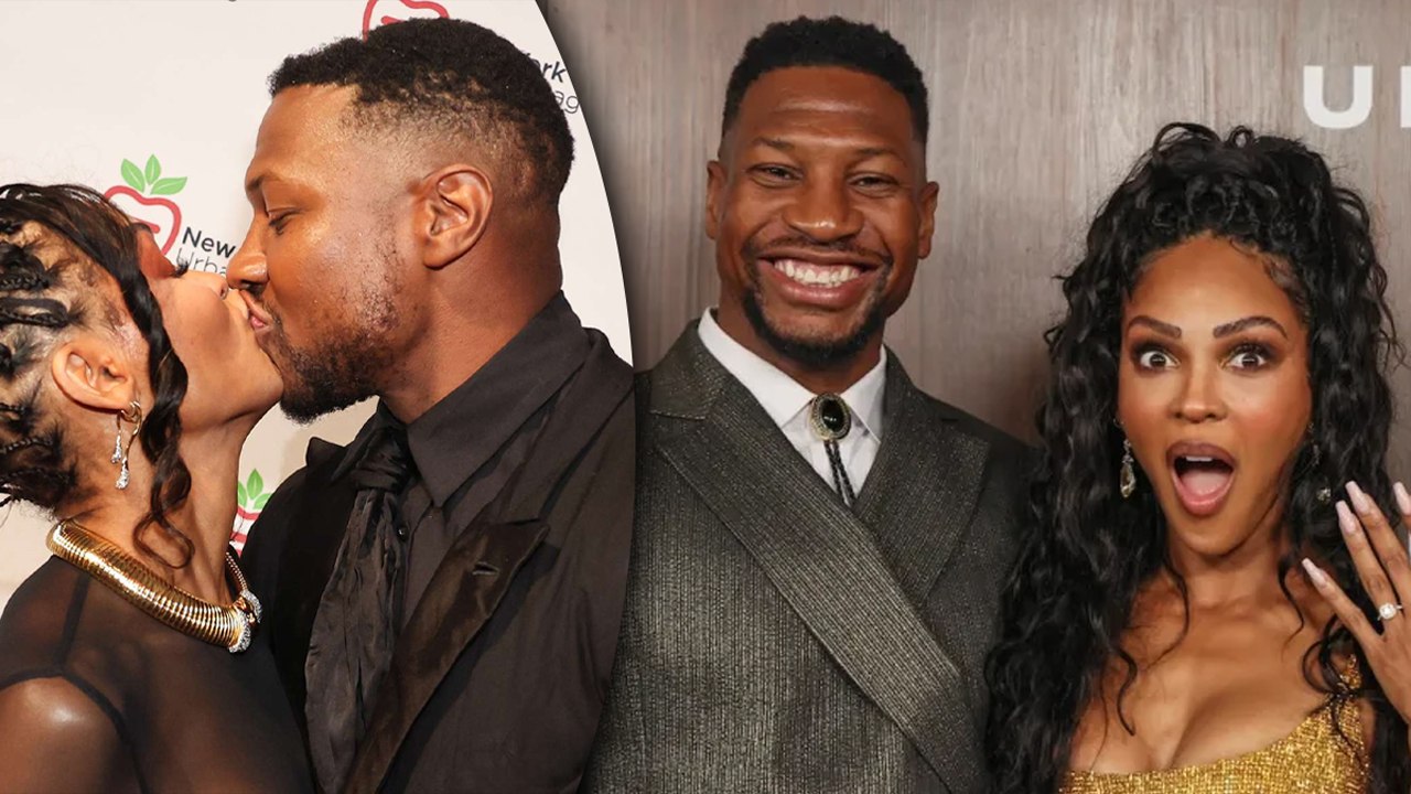 Jonathan Majors & Meagan Good Exchange Vows In A Private Wedding!