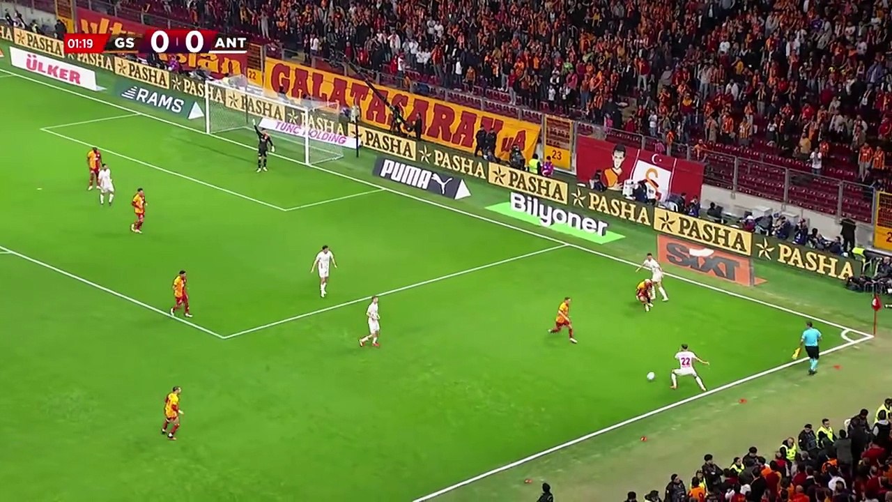 Galatasaray Dominates Antalyaspor with 4-0 Victory ⚽