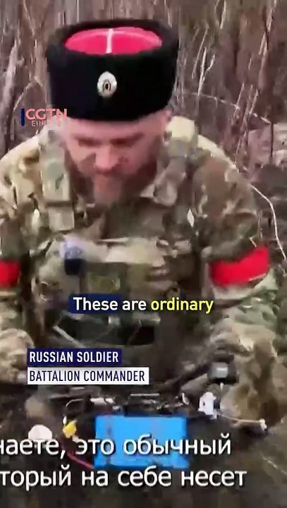 Russia shows off captured Ukraine weapons in Kursk