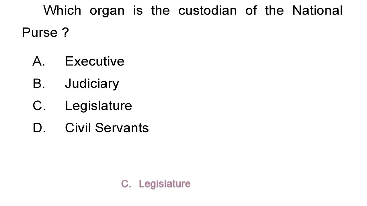 Indian Constitution Practice Set 05