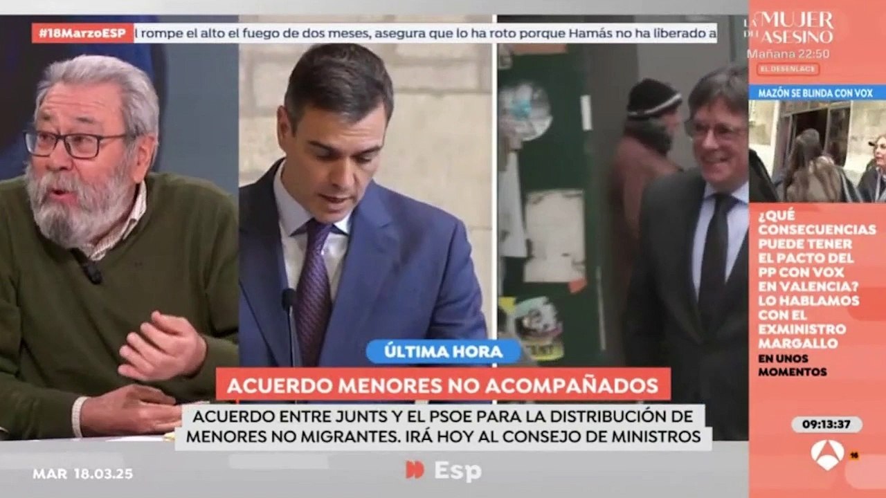 Cándido Méndez da la puntilla al lamentable reparto de menas entre Sánchez y Junts: “Es anormal”
