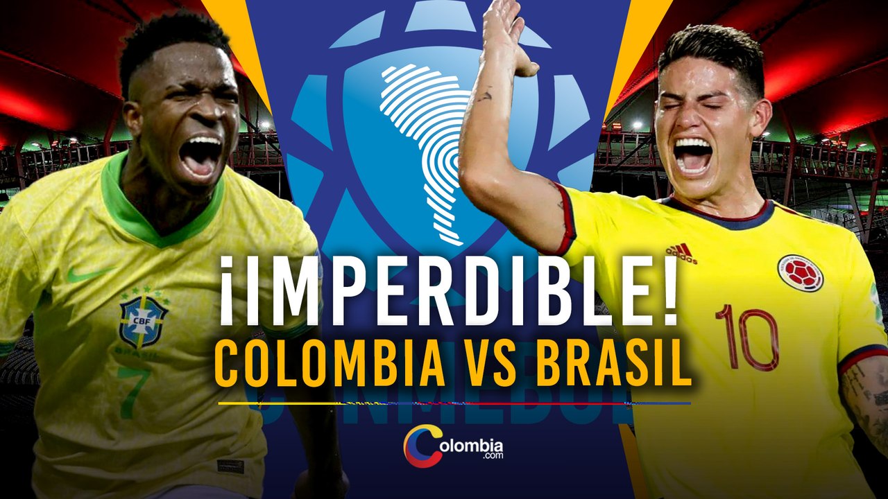 Colombia vs Brasil: DUELO CLAVE para la CLASIFICACIÓN al Mundial 2026 | así se verá EN VIVO