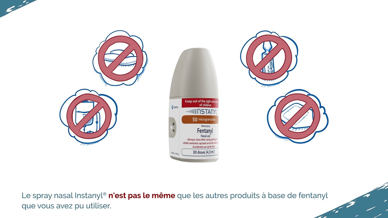 Guide patient sur l'utilisation du spray nasal Instanyl