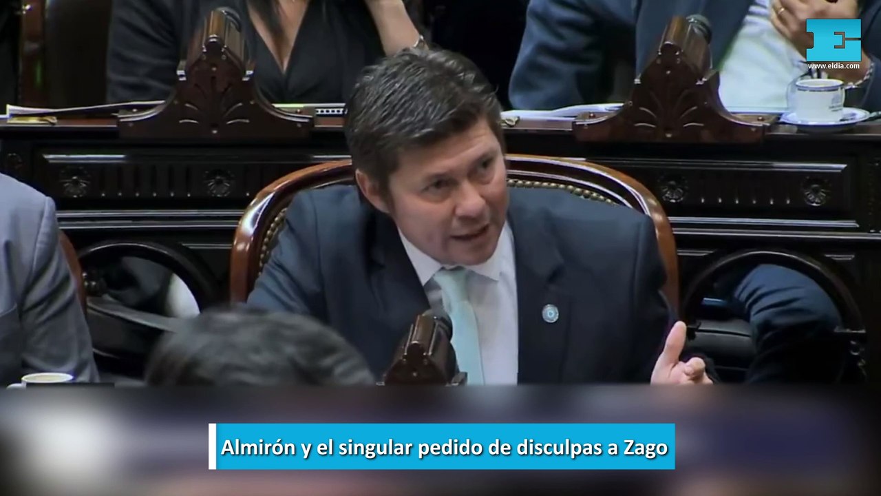 Almirón y el singular pedido de disculpas a Zago